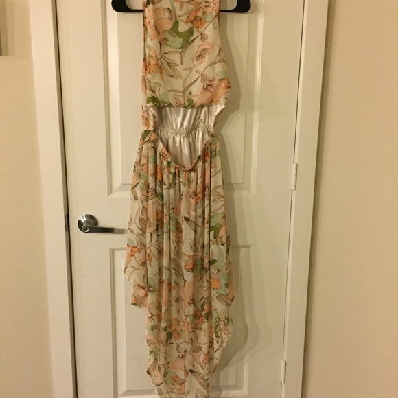 LATISTE HIGH LOW FLORAL SLEEVELESS DRESS M - Picture 2 of 4